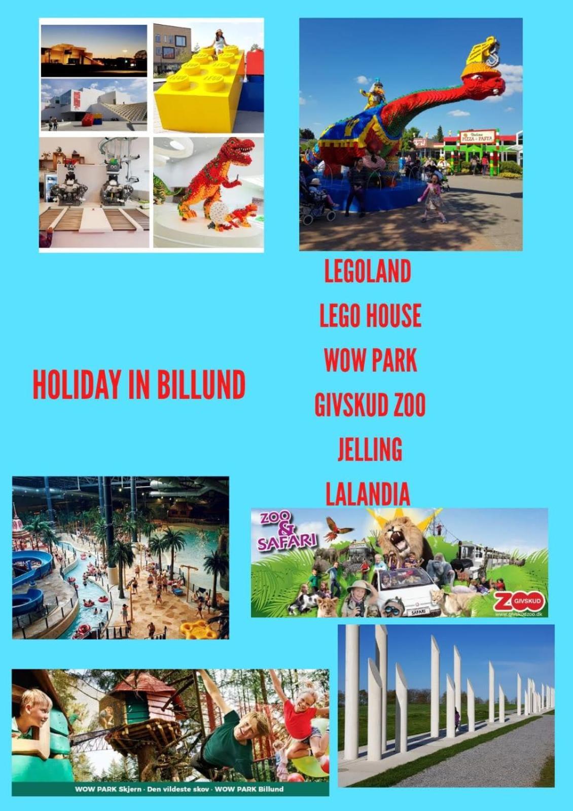 5 Minute Walk To Lego House - 50M2 Cozy Apartment- D Unit บิลลุนด์ ภายนอก รูปภาพ
